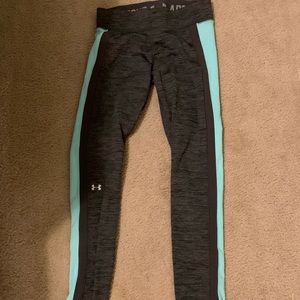 Under armour leggings. High-waisted.